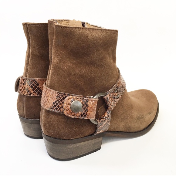 ARTISAN BY ZIGI “Layza” Booties in Brown Suede Size 7.5 NEW - Picture 5 of 8